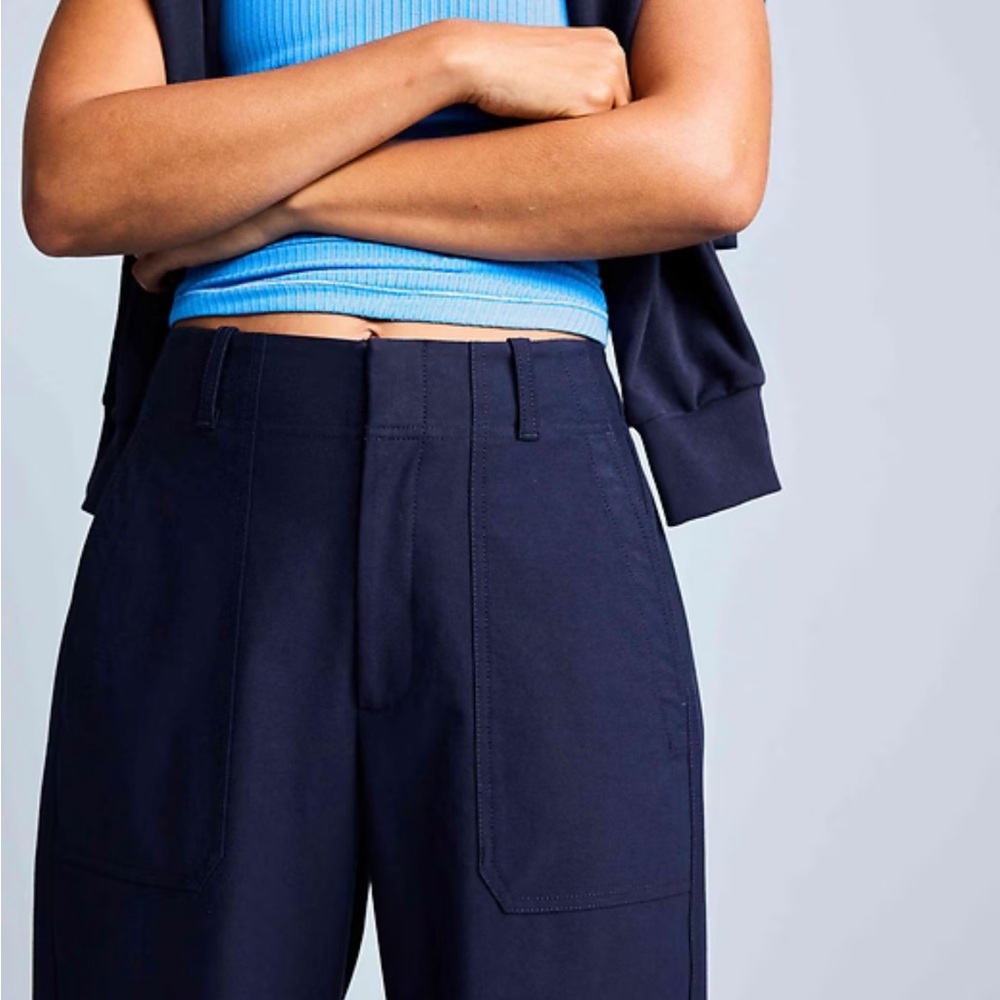 Athleta Skyline High Rise Barrel Leg Pant - Picture 2 of 9